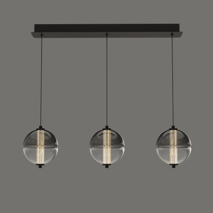 Подвесной светильник Delight Collection MD24022079-3B black/smoky