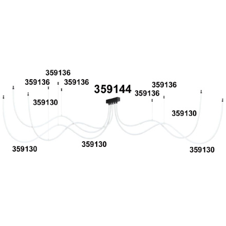 База для накладного монтажа светильников 359128-359133 Novotech Ramo 359144