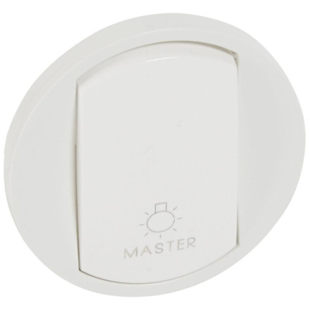 Клавиша Legrand Celiane Свет-Общее белая 068190