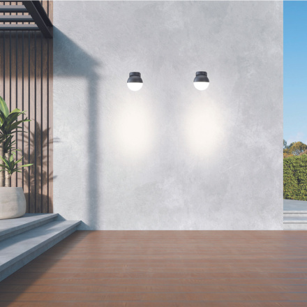 Уличный настенный светильник Apeyron Point 11-122