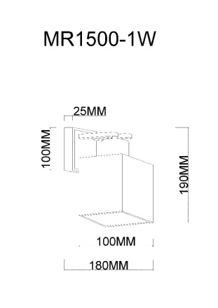 Бра MyFar Eileen MR1500-1W
