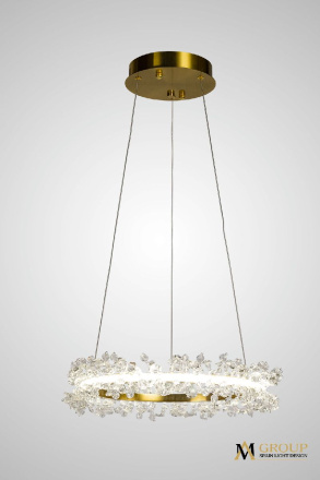 Подвесной светильник AM Group AM455 L400 POLISHED GOLD