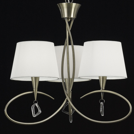 Подвесная люстра Mantra Mara Antique Brass 1620