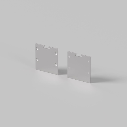 Комплект заглушек для профиля 3535 2шт Maytoni Led Strip ALM-35-S-EC 642037