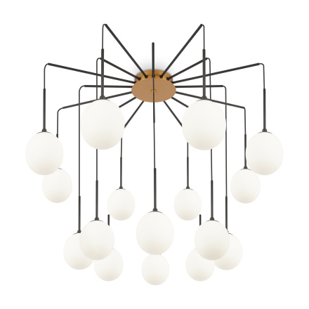 Подвесная люстра Maytoni Branch MOD176PL-16G