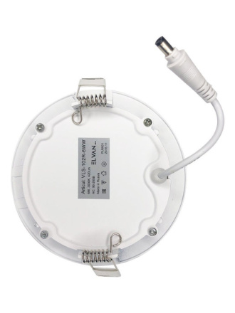 Встраиваемый светильник Elvan VLS-102R-6W-NH-Wh