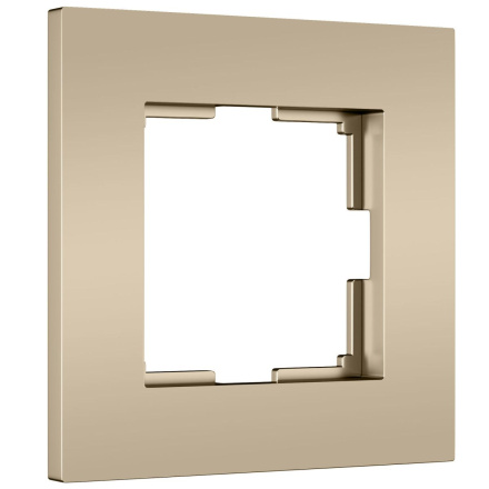 Рамка на 1 пост Werkel Slab (шампань софт) W0012911 4690389218385 a071623