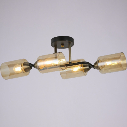 Потолочная люстра Illumico IL8148-4COU-79 BK BR Bice