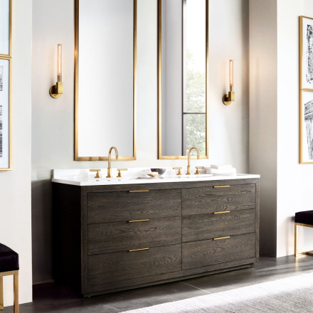 Бра DeLight Collection Cannele KM0550W-1 brass