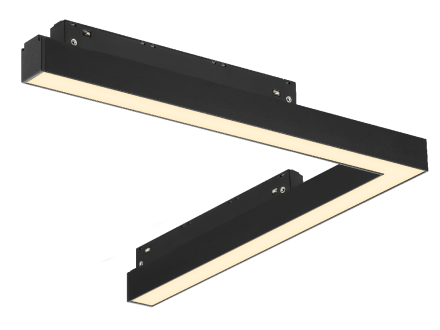 Трековый магнитный светильник iLedex Vision SMART 4822-013-L320-16W-110DG-BK