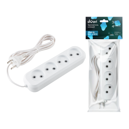 Удлинитель бытовой Duwi 28617 2
