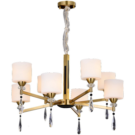 Подвесная люстра Illumico IL5182-8PLS-29 BRASS KELTIC