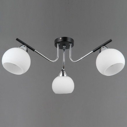 Потолочная люстра Illumico IL0713-3CSQ-24 BK CR LIBRA