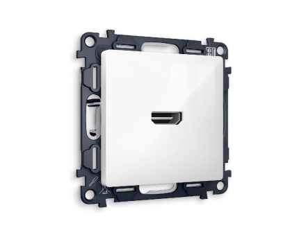 Комплект механизма розетки HDMI 2.0 40V/500mA 2.0GHz 5-18Gbit/s Ambrella Volt Alfa MA114010