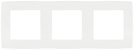 Рамка трехместная Эра 12-5003-01М Б0065738