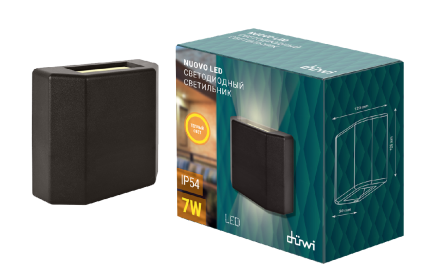 Настенный уличный светильник Duwi Nuovo led 24280 2