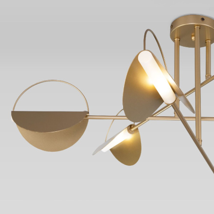 Потолочная люстра Eurosvet Grazia 70148/6 золото a062038