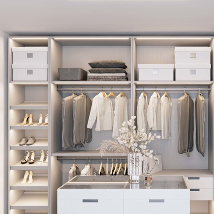 Алюминиевый профиль Arlight LINE-2308-F-2000 WHITE 044237