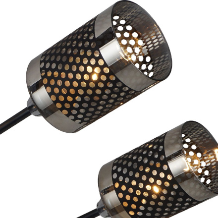 Люстра на штанге Reluce 01405-3.3-08B BK+CR