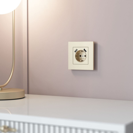 Рамка на 1 пост Werkel Slab (шампань софт) W0012911 4690389218385 a071623