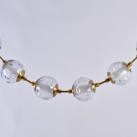 Подвесной светильник Delight Collection OD2437A-16 brass/clear