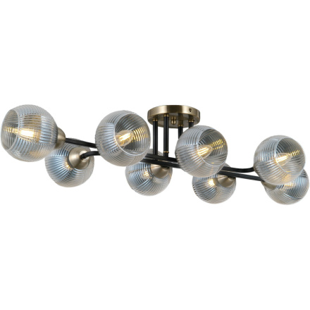 Люстра на штанге Illumico IL0395-8CSQ-79 BK AB