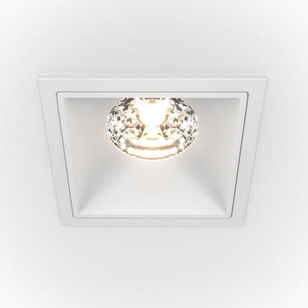 Встраиваемый светильник Maytoni Technical Alfa LED DL043-01-15W4K-SQ-W