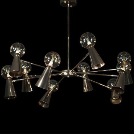 Люстра на штанге Loft IT Halley 10046/10 Gold