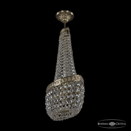 Люстра на штанге Bohemia Ivele Crystal 19113/H2/35IV G