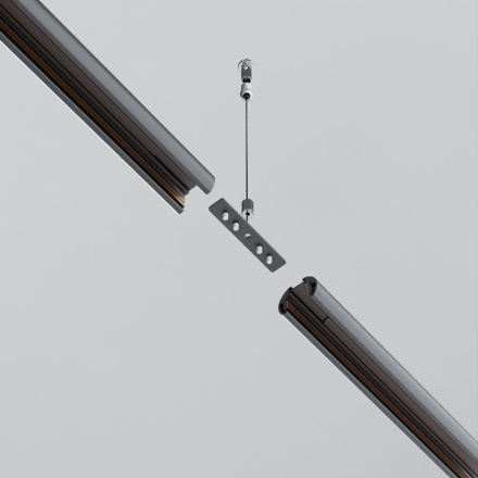 Коннектор прямой для шинопровода Maytoni Exility TRAM034CI-R-41B