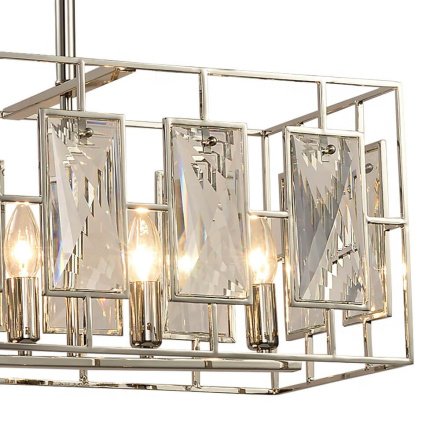 Подвесная люстра Lumien Hall Barumini LH3046/7PR-NK