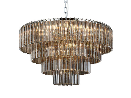 Подвесная люстра Newport 8708+11/C fume М0065972