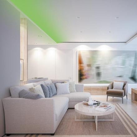 Светодиодная лента Apeyron 24В 14Вт/м COB, 512д/м IP20 5м зеленая 00-367