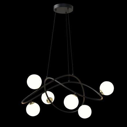 Подвесная люстра Delight Collection P0691-6A black