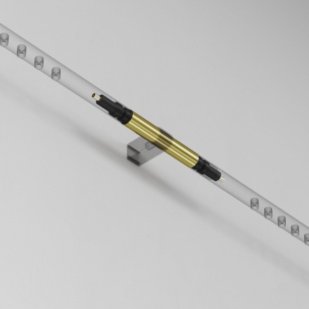 Прямой коннектор для штанговой системы Maytoni Axity CA004RC-BS