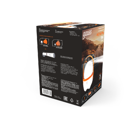 Фонарь кемпинговый Gauss GF001