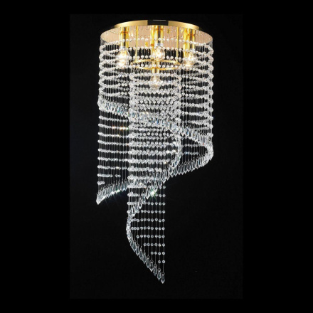 Каскадная люстра Lumina Deco Precisio LDC 7053-7A GD