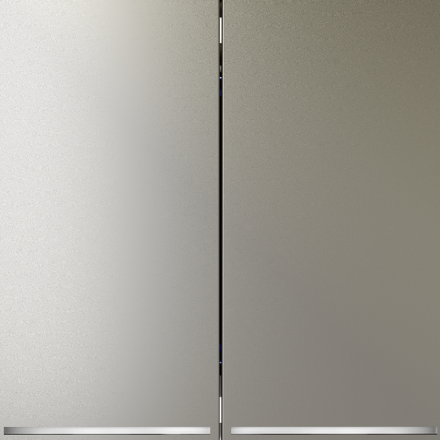 Выключатель двухклавишный с подсветкой Voltum S70 VLS020204 (шелк)