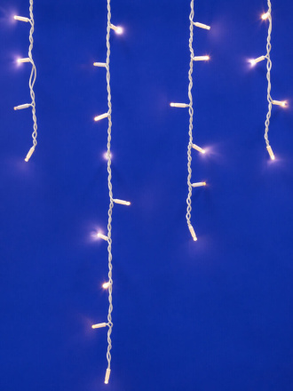 Уличная светодиодная гирлянда (UL-00001365) Uniel бахрома 230V теплый белый ULD-B3010-200/TWK WARMWHITE IP67