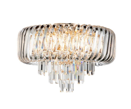 Потолочная люстра Indigo Braccia 12007/8С Gold V000042