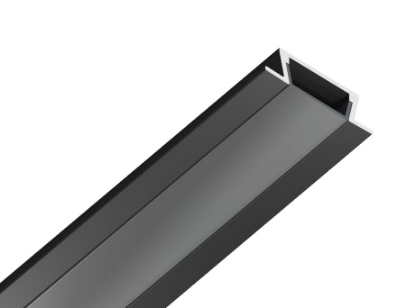 Алюминиевый встраиваемый профиль Ambrella Light Alum Profile GP1001BK/BK