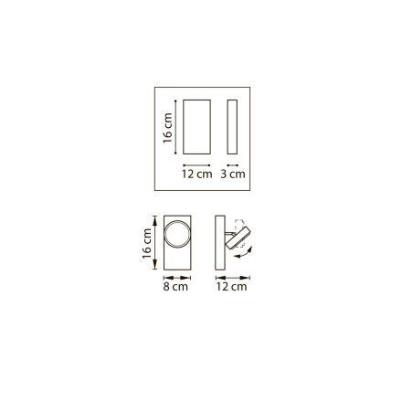 Бра Lightstar Fico 740617