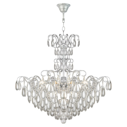 Подвесная люстра AM Group MONICA SP9 SILVER