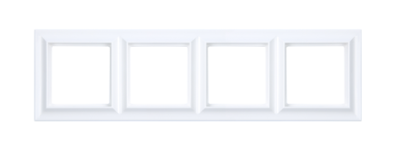 Рамка четырехместная Jung EPS484WW
