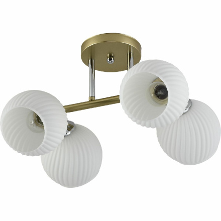 Потолочная люстра Reluce 01375-0.3-04 GOLD+CR