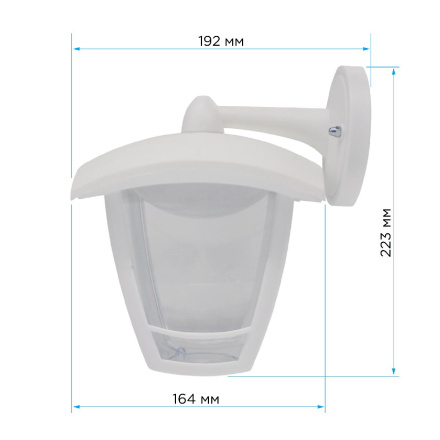 Уличный настенный светильник Apeyron Дели ДБУ 07-8-002 У1 11-179