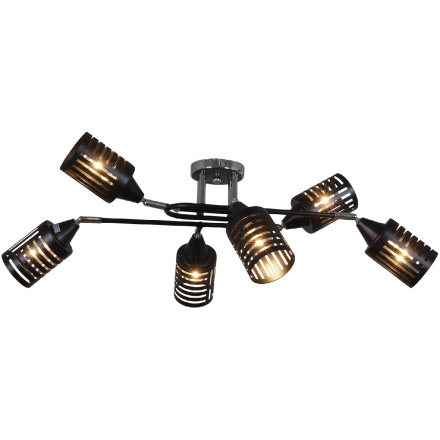 Потолочная люстра Reluce 70052-3.3-06 CR+BK