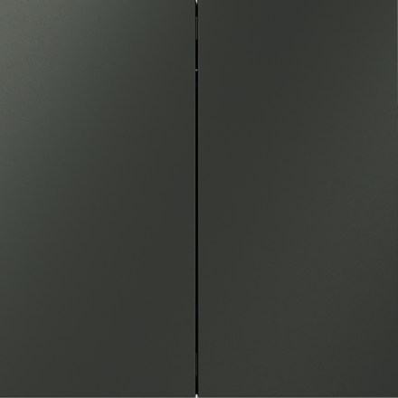 Выключатель с самовозвратом двухклавишный Voltum S70 VLS020606 (титан)