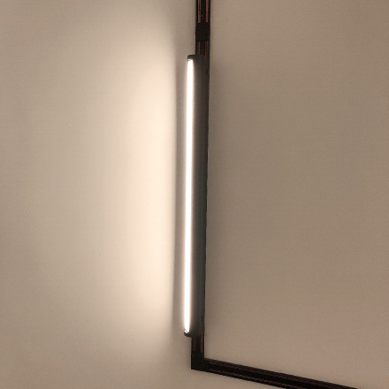 Трековый магнитный светильник iLedex Vision 4825-038-L485-24W-110DG-3000K-BK