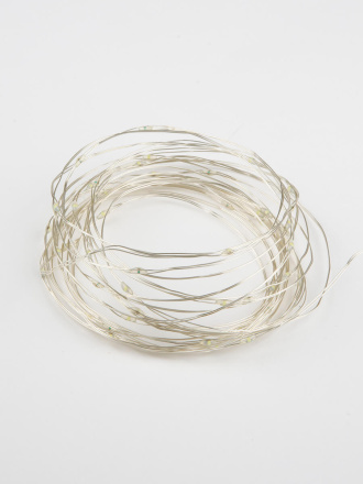 Светодиодная гирлянда Uniel Роса (UL-00005483) разноцветный ULD-S1000-100/SCB/3AA Multi IP20 Dew